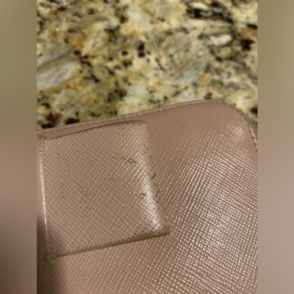 PRADA Large Fiocco Ribbon Wallet in Pale Dusty Pink - Picture 3 of 14